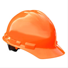 Granite™ Ratchet Cap Style Hard Hat Hi Viz Orange 6pt Ratchet Suspension